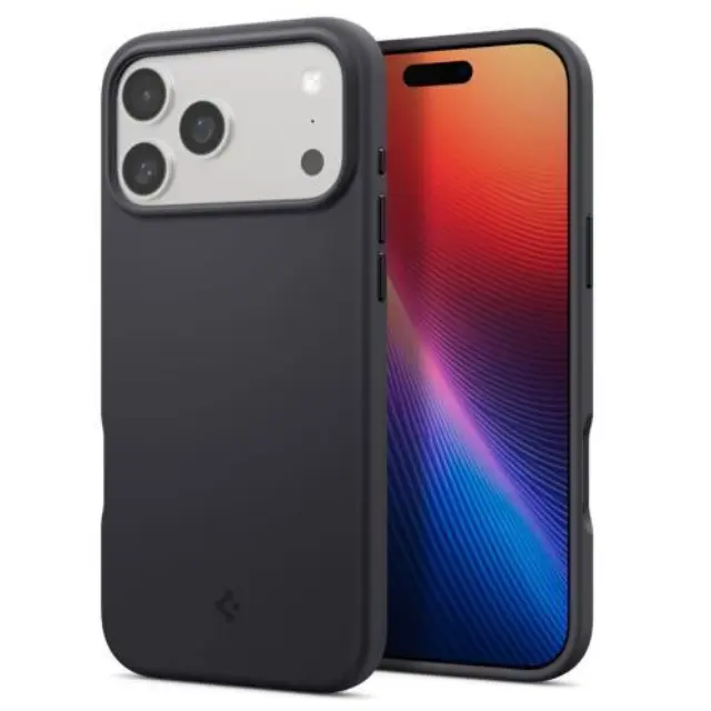 Θήκη Σιλικόνης Spigen Apple iPhone 18 Pro/ 17 Pro MagSafe Silicone Fit Μαύρο N69298