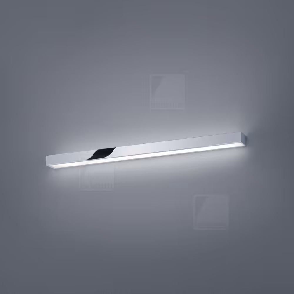 THEIA Φωτιστικό Τοίχου LED Chrome IP44 25W 2900K 900mm Χρώμιο