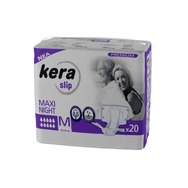 KERA Adult Diapers Slip MAXI NIGHT M 20 τεμ. ( ΕΝΙΣΧΥΜΕΝΟ ΝΥΧΤΟΣ) 2