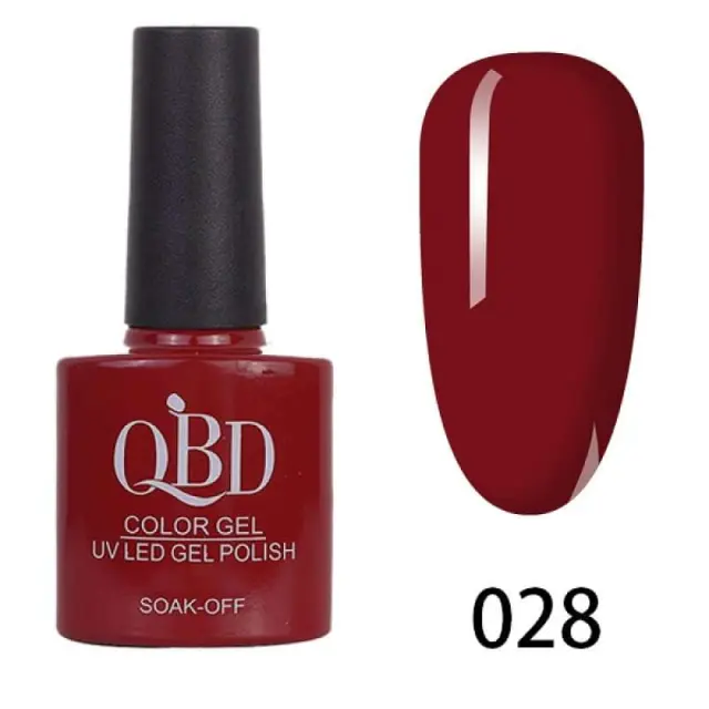QBD Ημιμόνιμο βερνίκι color Gel Uv/Led Gel Polish 028