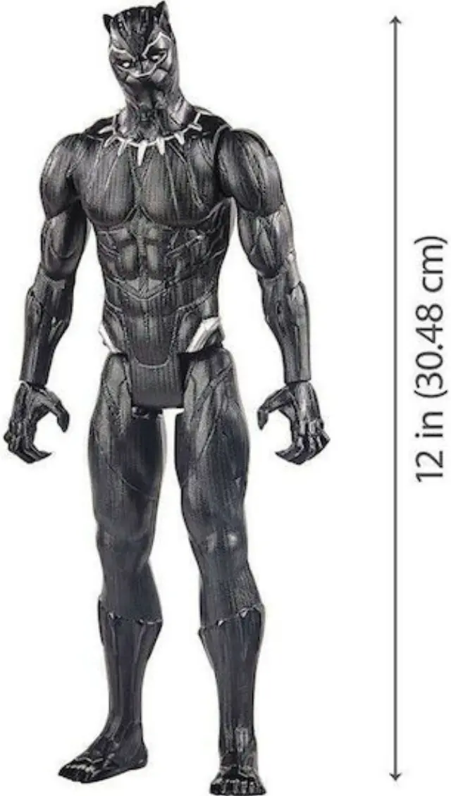 Hasbro Marvel Avengers: Titan Hero Series - Black Panther Action Figure (30cm) (E7876) 2