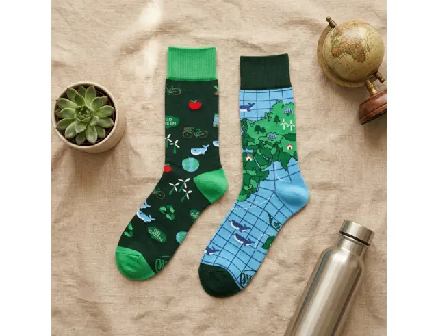 Κάλτσες Save the Planet Many Mornings με μέγεθος 43-46 - ΕνηλίκωνSave the Planet Regular 43-46