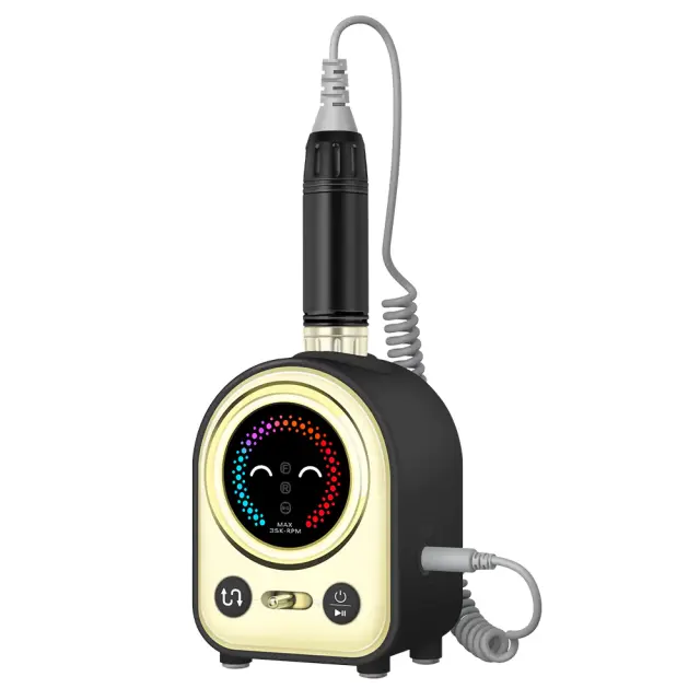 Επαγγελματικός τροχός νυχιών JMD-222 15W 35000RPM ΜΑΥΡΟ