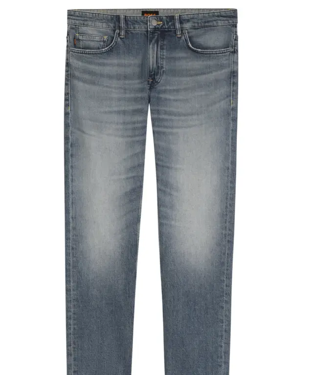 Hugo Boss - Ανδρικό Παντελόνι Τζιν Slim Fit Delaware 50570865-437 Μπλε