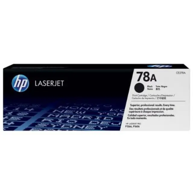 HP 78A Γνήσιο Toner Laser Εκτυπωτή Μαύρο 2100 Σελίδων (CE278A)