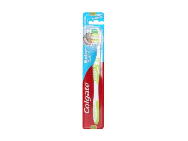 Colgate Οδοντόβουρτσες Extra Clean 1+1 (σε διάφορα χρώματα) 2
