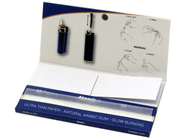 Atomic Χαρτάκια Classic King Size Maxi Pack + 32 Tips (20τεμ.) 3