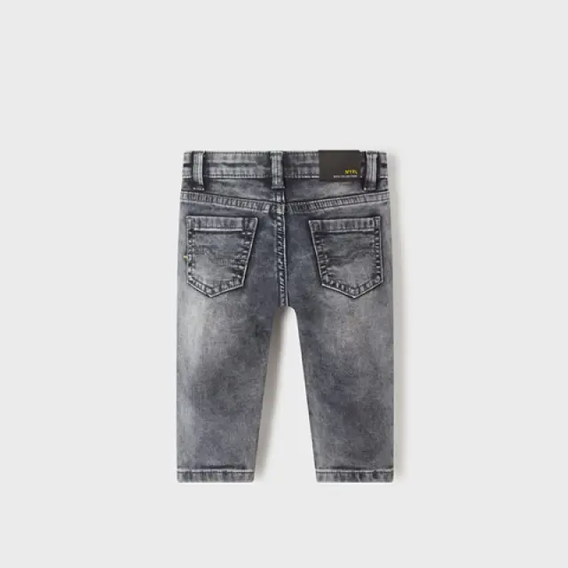 Baby 6 μηνών έως 4 ετών Παντελόνι soft denim γκρι σκούρο - 9M 3