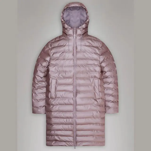Μακρύ Μπουφάν Puffer Rains Lohja 15830-37 Μωβ - M