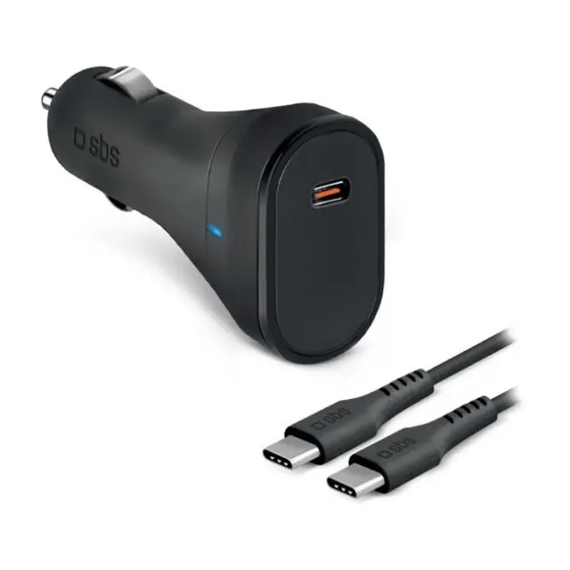 SBS Φορτιστής Αυτοκινήτου 65W 1x USB-C Black (LAKITCRPD65WK)