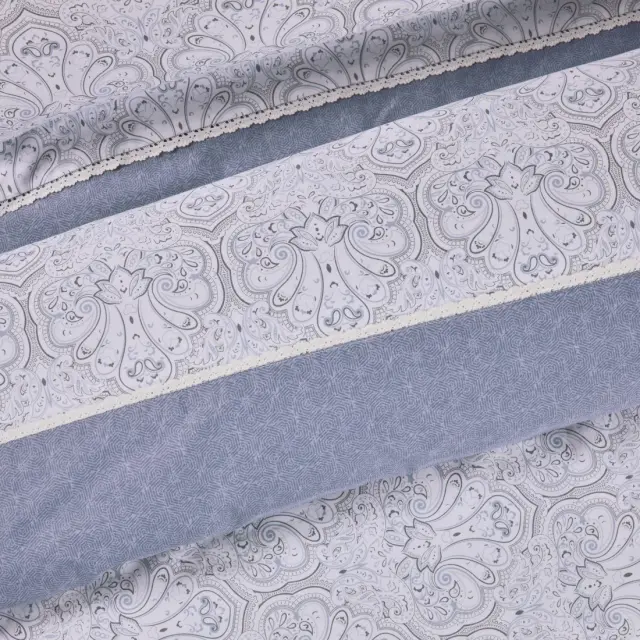 Σετ Σεντόνια King Size 4 Τεμαχίων Das Home 1693 Blue- Grey 250x270 2