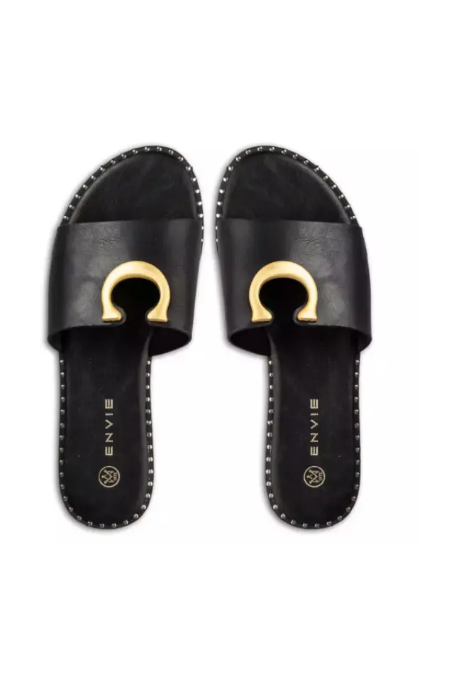 Envie Shoes Γυναικεία Σανδάλια Μαύρα E96-19036-33 3