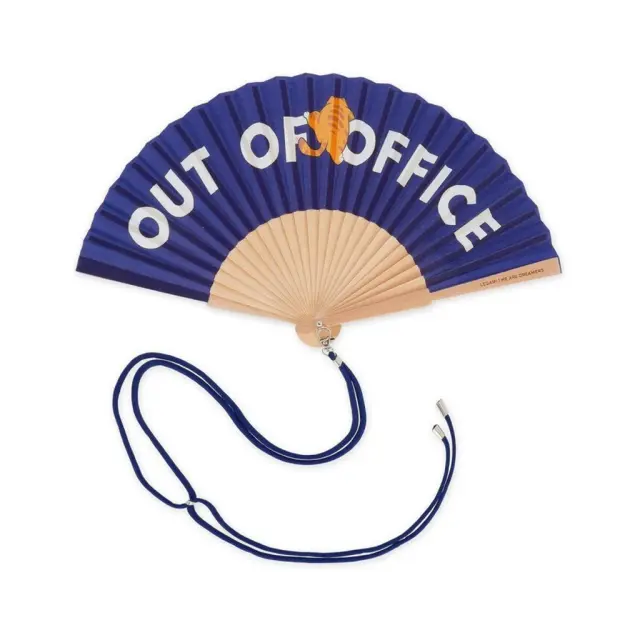 Legami Good Vibes Que Calor Βεντάλια Out of Office με Κορδόνι Μεταφοράς 1τμχ