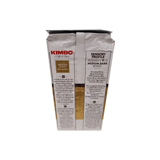 Kimbo Aroma Gold 100% Arabica αλεσμένος καφές espresso 250g 3