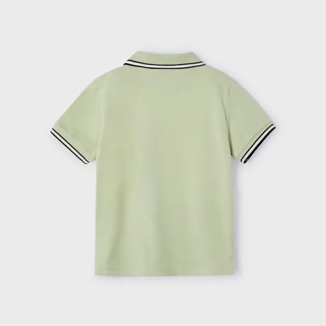 Baby 6 μηνών έως 4 ετών Πόλο λεπτομέρειες Better Cotton πράσινο 3