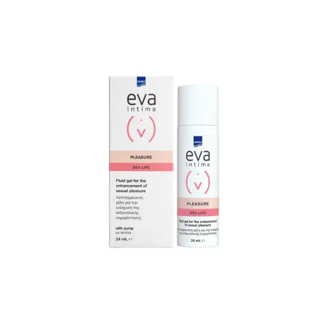 Intermed Eva Intima Pleasure Λεπτόρρευστη Γέλη για Ενίσχυση της Σεξουαλικής Ευχαρίστησης, 24ml