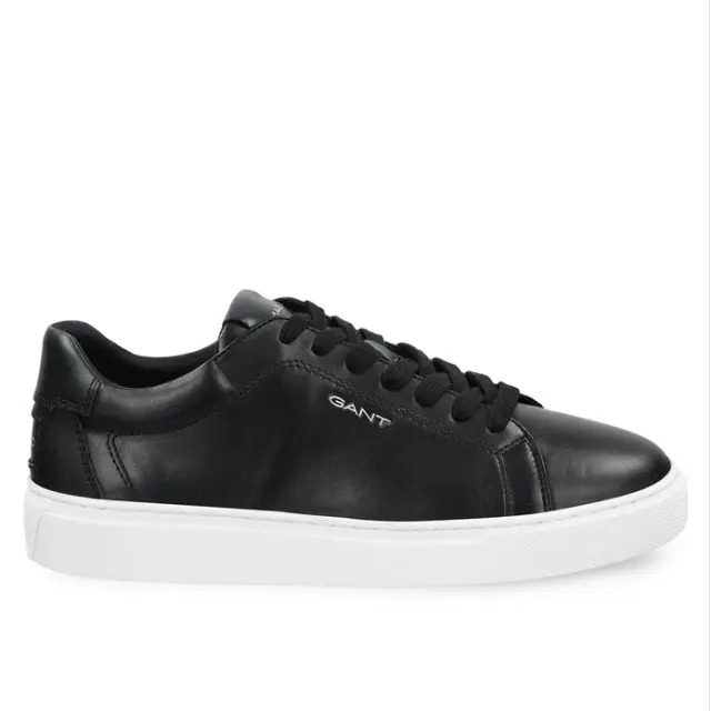 Ανδρικά Δερμάτινα Sneakers Gant Mc Julien 32631226-000 Μαύρα Μαύρο - 41
