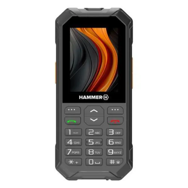 Κινητό Τηλέφωνο Hammer 6 LTE (Dual SIM) Μαύρο N65991