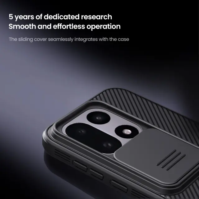Nillkin CamShield PRO Hard Case for OnePlus 15 Black 3
