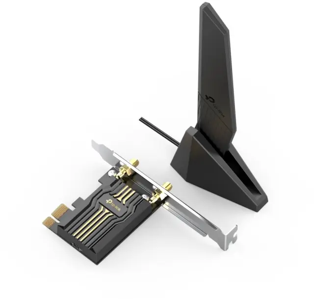 TP-Link Archer TBE553E Tri-Band Wi-Fi 7 PCI Express adapter with Bluetooth