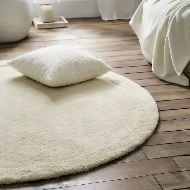 Στρογγυλο Χαλί Δ150cm GOFIS HOME Heaven Ecru 802/04