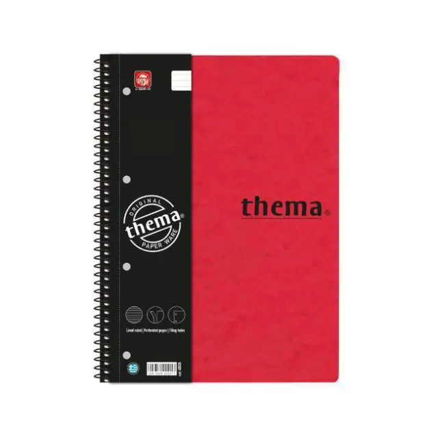 Typotrust Thema Τετράδιο Σπιράλ Α4 5 θεμάτων (4545-17) (TYP4545-17) 3