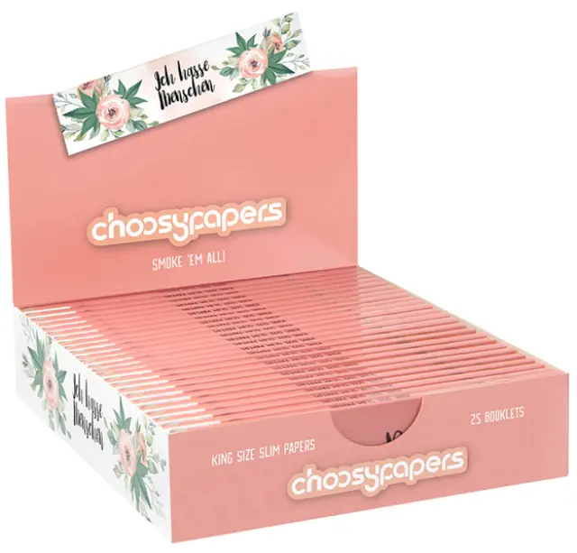 Choosypapers Χαρτάκια King Size Slim 32φ. - Love and Hate 3