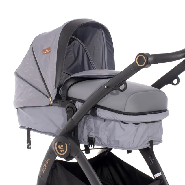 Lorelli Πολυμορφικό καρότσι "Adria" Black Μαύρο 2