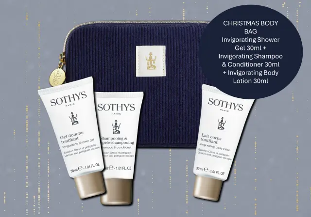 Sothys 25 Christmas Body Kit Trial Size