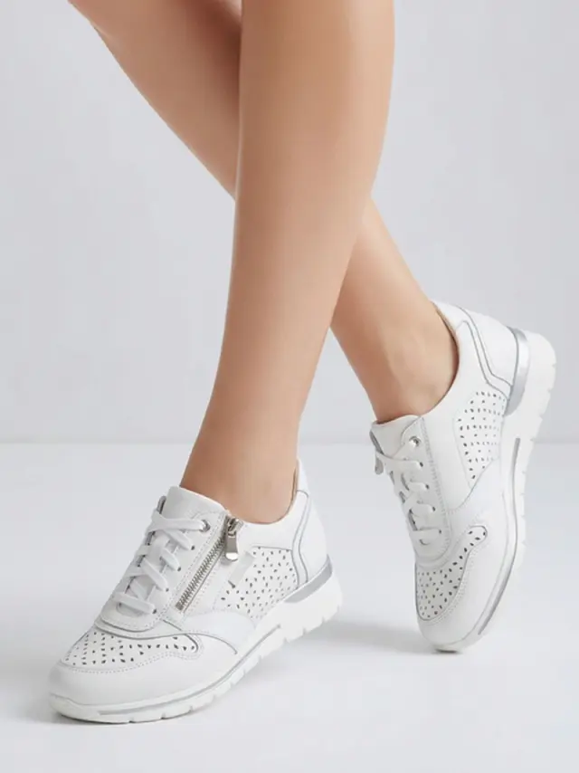 Mephisto Sneakers Γυναικείο δέρμα Άσπρο MEP/EREEN PERF WHITE 2