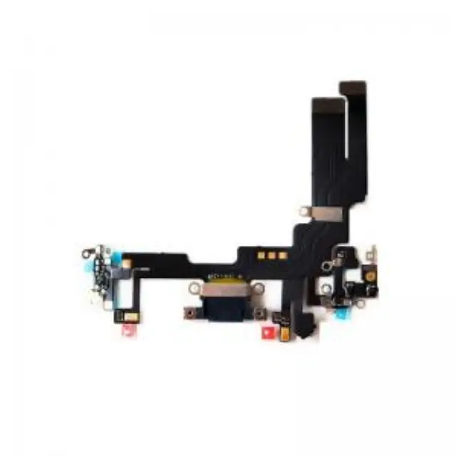 Καλώδιο Πλακέ Apple iPhone 14 με Επαφή Φόρτισης Μαύρο (OEM) N65016 3