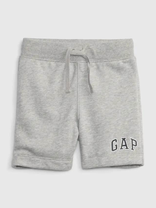 Γκρι Νήπιο Αγόρι Logo Σορτς light heather gray