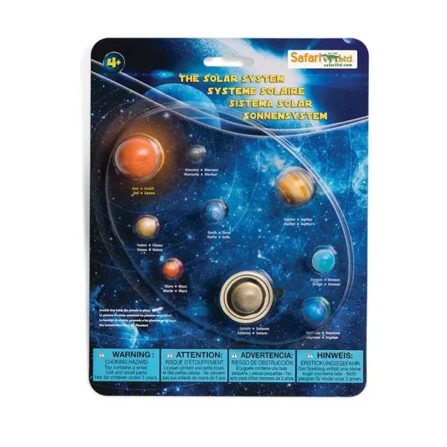 Safari Ltd Μινιατούρες The Solar System - Ηλιακό Σύστημα για 4+ ετών 663616