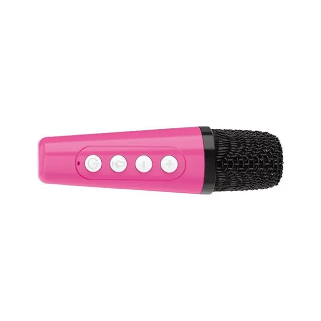 Luna Μικρόφωνο με Μουσική,Bluetooth & Usb Ροζ (000623741) 3