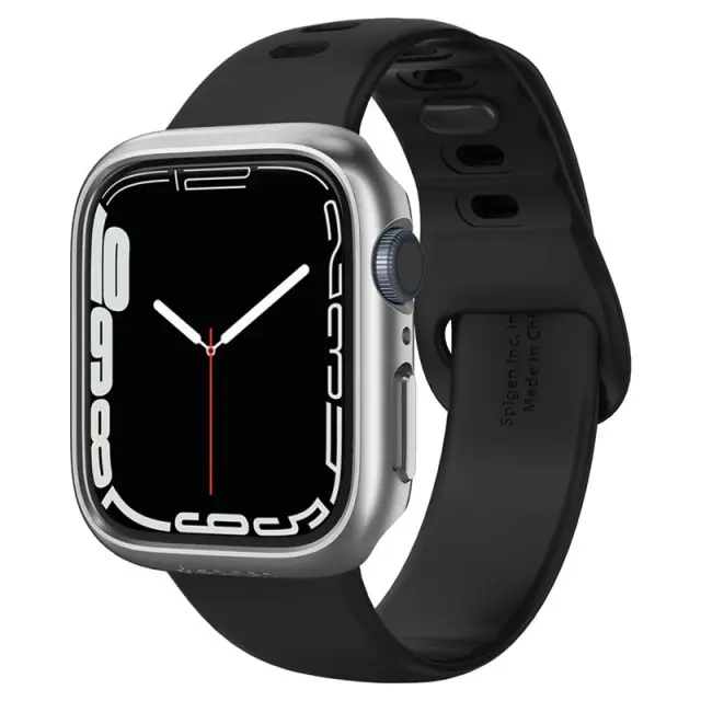 Spigen Thin Fit, graphite - Apple Watch 9/8/7 45mm 2