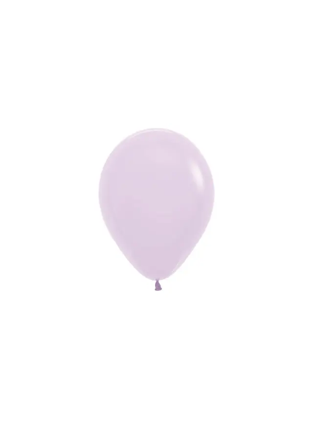 Μπαλόνια Λάτεξ 5 Λιλά Παστέλ / 50 τεμ - Pastel Matte Lilac