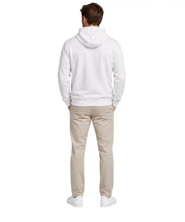 Norway Nautical School - Ανδρική Φούτερ Μπλούζα 852741-WHITE Λευκό 2