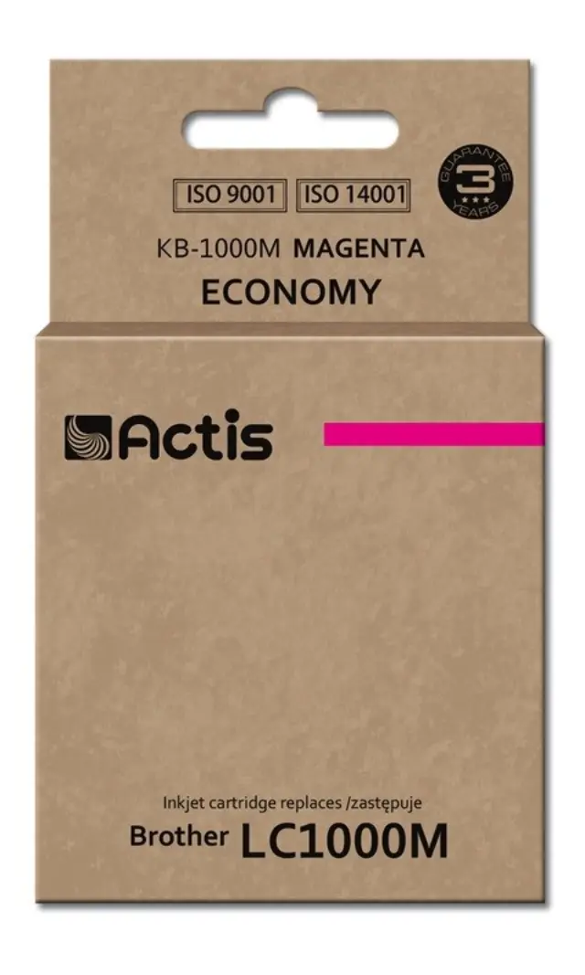 Actis KB-1000M Ink (replacement for Brother LC1000M -LC970M Standard 36 ml magenta)
