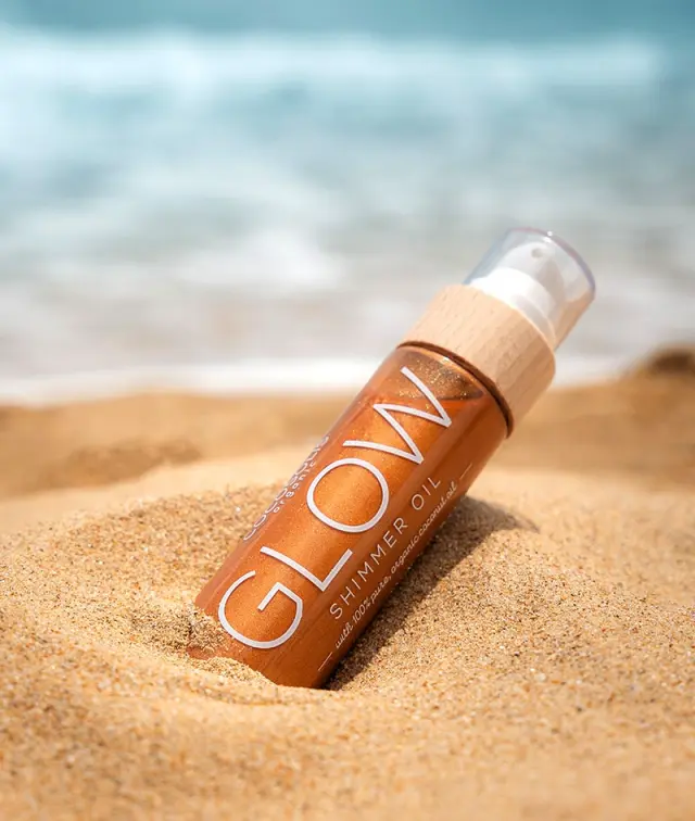 Cocosolis Glow Shimmer Oil Ξηρό Λάδι Με Ιριδίζοντα Μικροσωματίδια 110ml 2