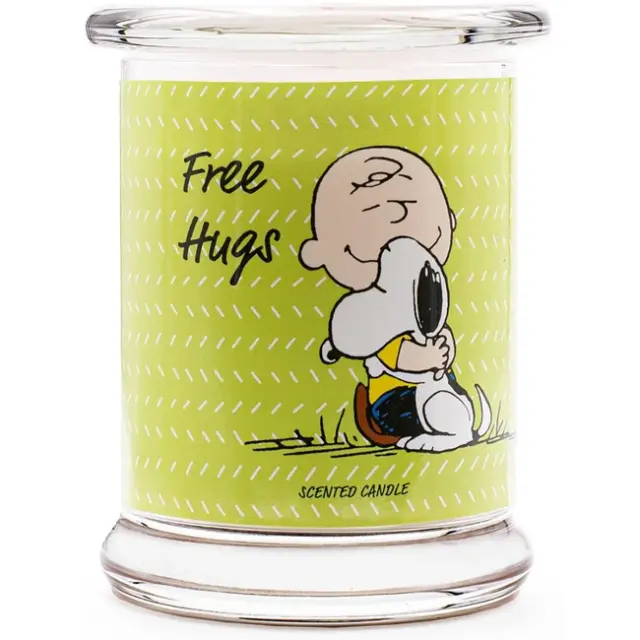 Peanuts Snoopy Αρωματικό Κερί (250gr): Free Hugs