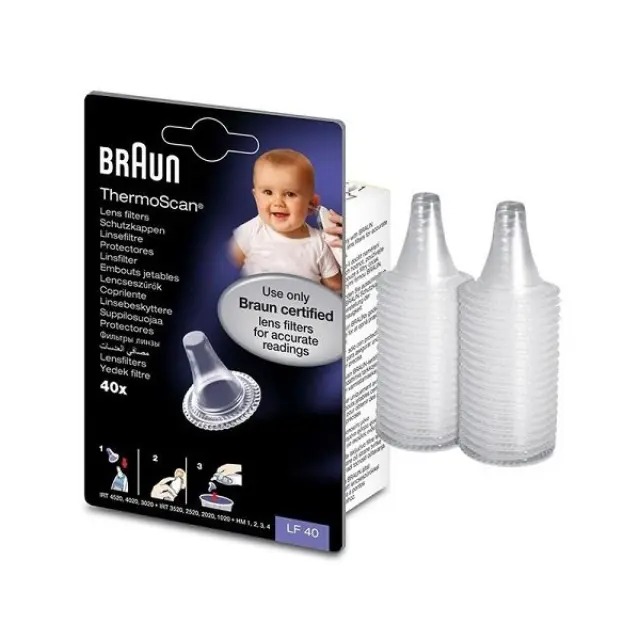 Braun Baby ThermoScan LF40 Ανταλλακτικά Φίλτρα για Θερμόμετρα Αυτιού 40τεμ