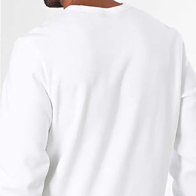 Champion Men's Small Logo Fleece Sweatshirt Άσπρο 220259-WW001 (Champion) - XXLarge 2