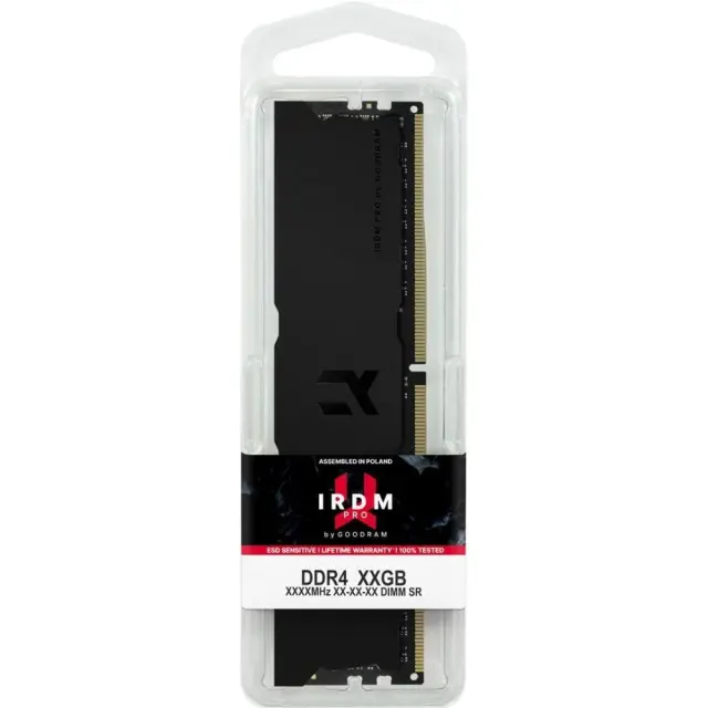 Goodram IRP-K3600D4V64L18/64GDC IRDM DEEP BLACK memory module 64 GB 2 x 32 GB DDR4