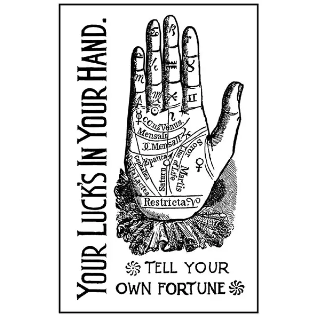 Σφραγίδα Stamperia Εύκαμπτη HD - 7x11cm - Alchemy Hand