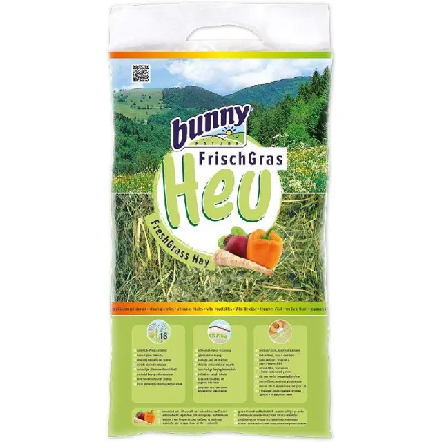 Bunny Nature Fresh Grass Χόρτο & Λαχανικά 500gr