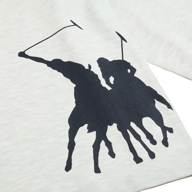 Μπλούζα Greenwich Polo Club με ανάγλυφα γράμματα 3