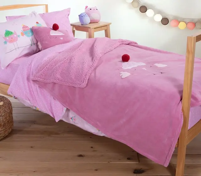 ΠΑΙΔΙΚΟ ΔΙΑΚΟΣΜΗΤΙΚΟ ΡΙΧΤΑΡΙ TWEET SO SWEET-LOVELY 130X180 NEF-NEF HOMEWARE