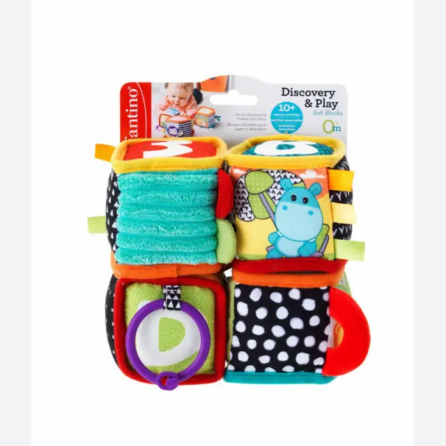 INFANTINO DISCOVER & PLAY SOFT BLOCKS
