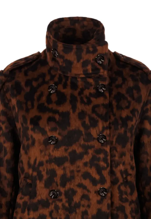 Funky Buddha γυναικείο ημίπαλτο peacoat loose fit FBL014-129-01-1 2