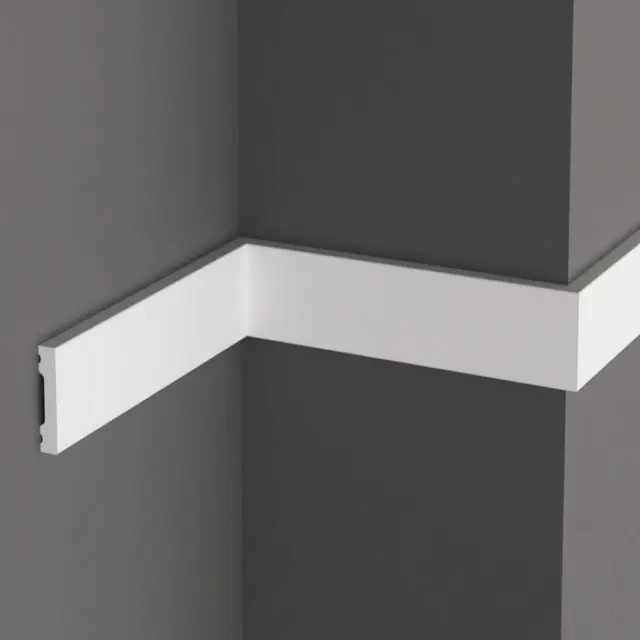Decolux Επιτοίχιο διακοσμητικό Προφίλ 10x40mm / ABC 4010